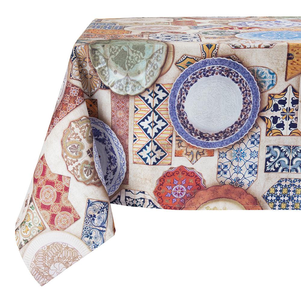 Zenoni & ColombiTovaglia con fantasia Piatti 100% Cotone stampato