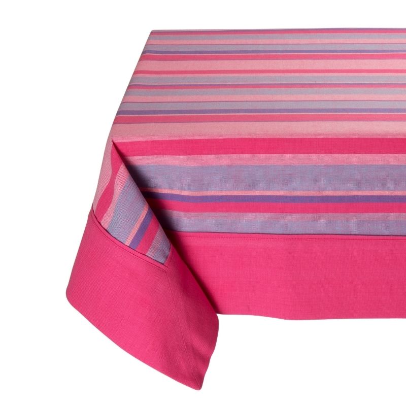 Zenoni & ColombiTovaglia in cotone tinto in filo Provencal Lilla