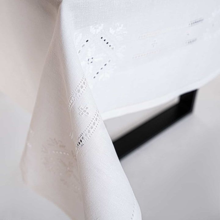 Zenoni & ColombiTovaglia Ricamata Punto Antico Toscano