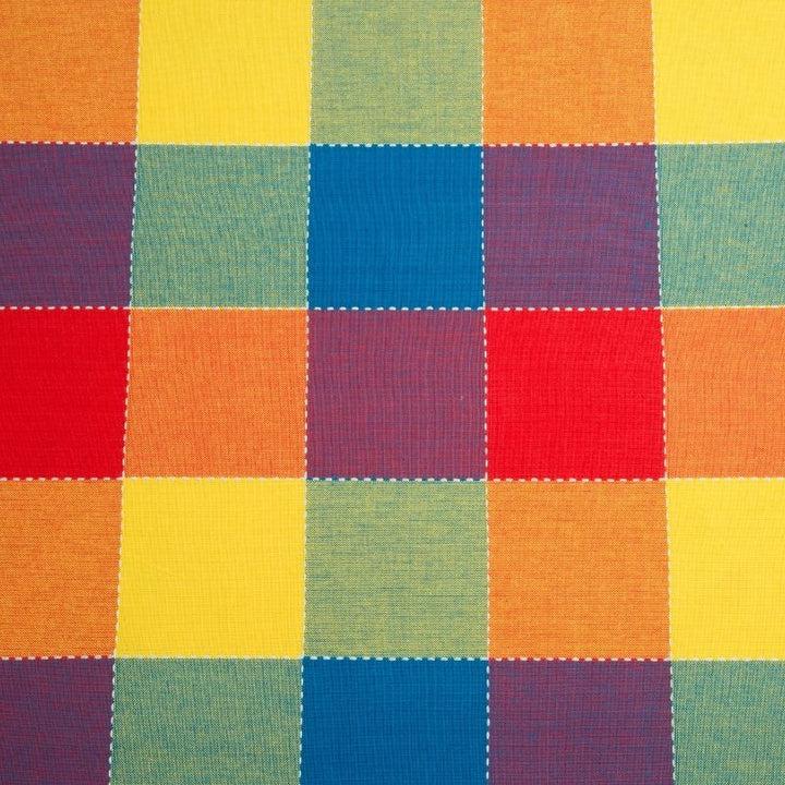 Zenoni & ColombiTovaglia Tinta In Filo 100% Cotone Canterbury Rosso