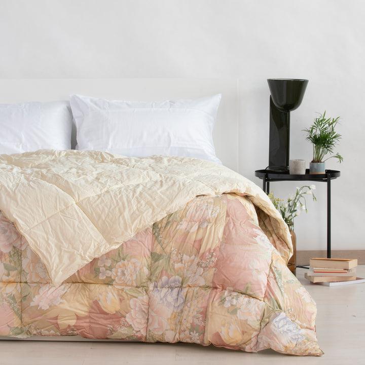 Zenoni & ColombiTrapunta Ninfea In Piuma D'oca Vergine E Seta Made In Italy