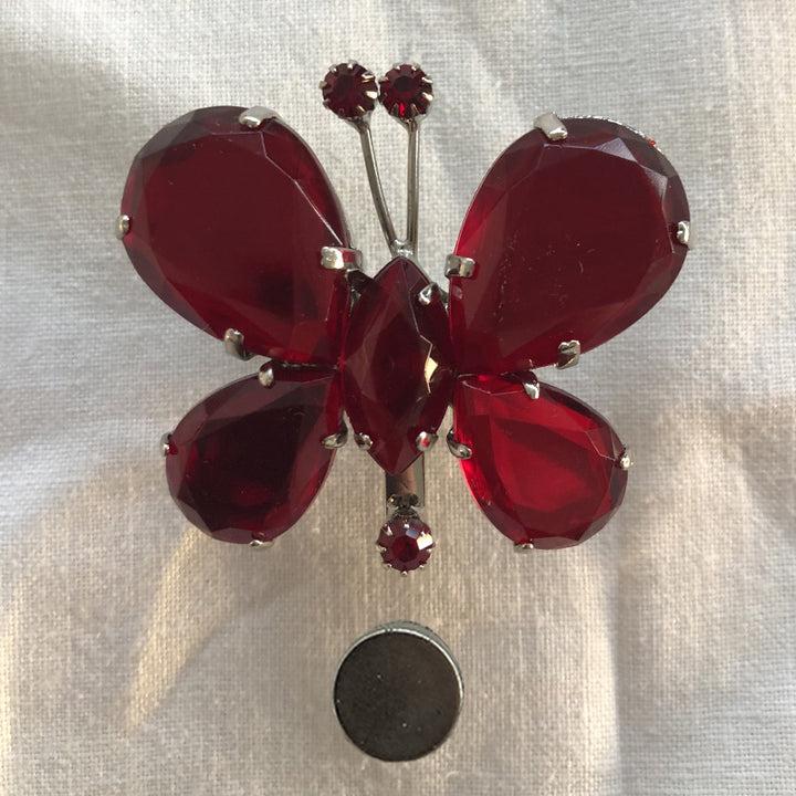 Zenoni & ColombiFermatende A Calamita Farfalla Rosso