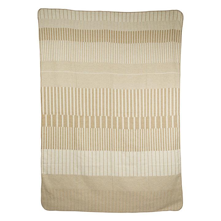 Zenoni & ColombiPlaid Lignes In Misto Cotone Beige