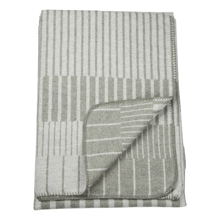 Zenoni & ColombiPlaid Lignes In Misto Cotone Grigio