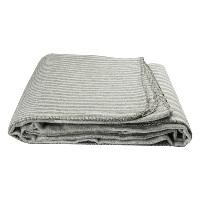 Zenoni & ColombiPlaid Lignes in misto cotone Grigio