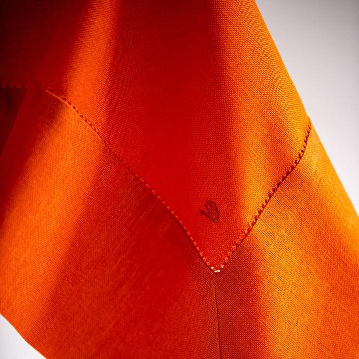 Zenoni & ColombiTovaglia Ricamata Federico Arancio