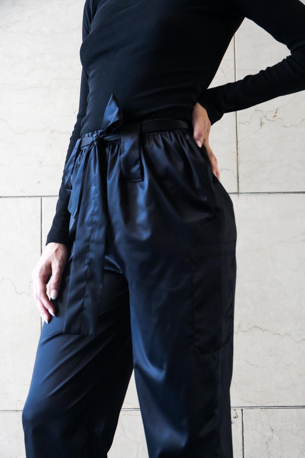 Zerobarracento Skinny pants - Black/Olive/Ocra Newlife