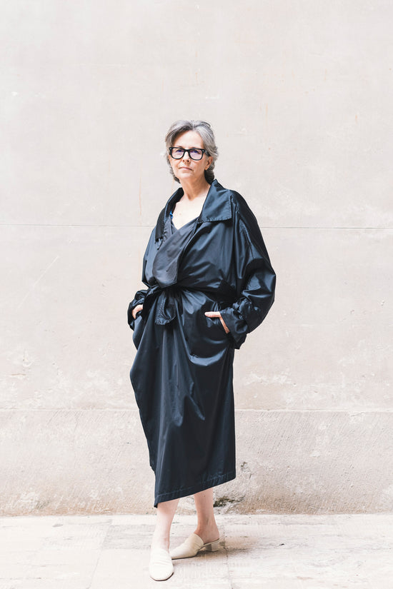 Zerobarracento ANDREA Newlife Trench - Olive/Black