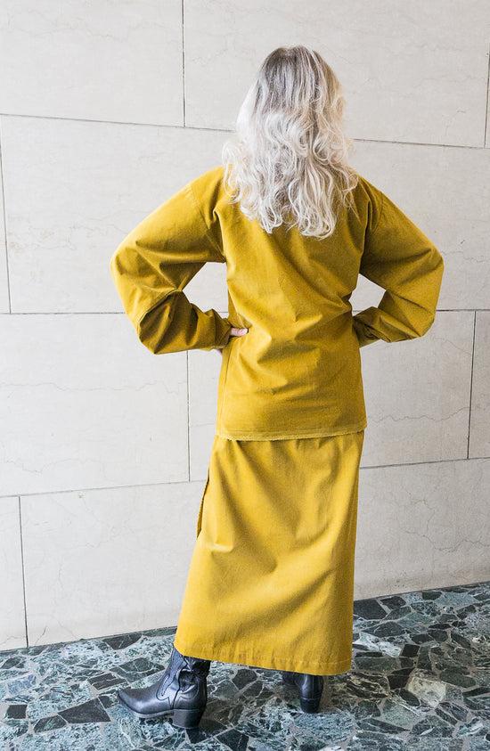 Zerobarracento Extra Long Wrap Skirt