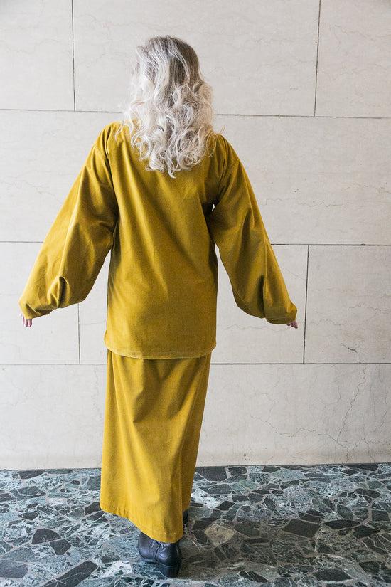 Zerobarracento Extra Long Wrap Skirt