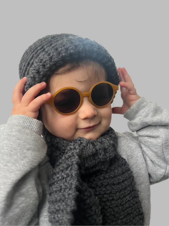 Zerobarracento Hand-knitted Wool Hat For Baby