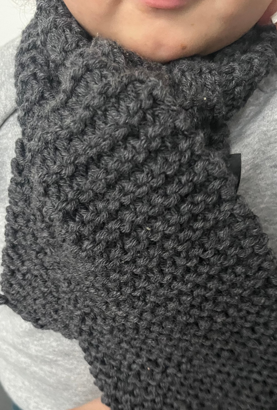 Zerobarracento Hand-knitted Wool Hat For Baby