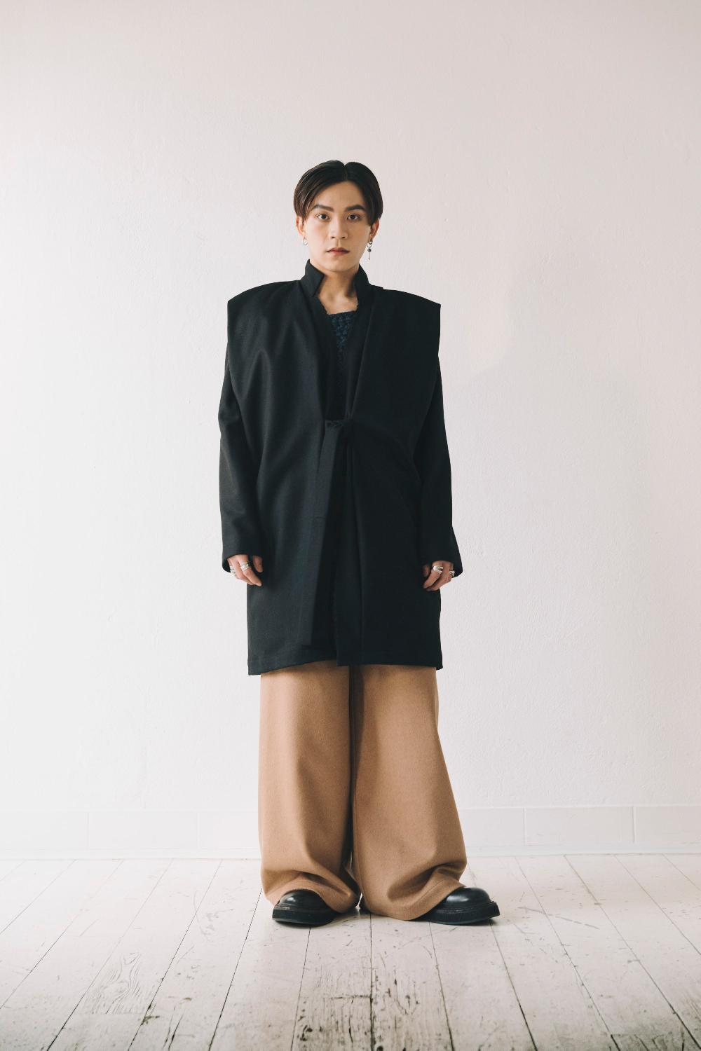 Zerobarracento MICHIYUKI midi coat
