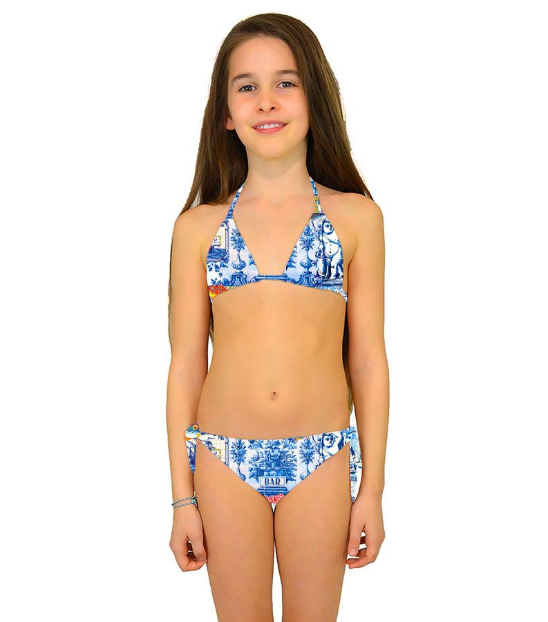 Zeybra TRIANGOLO BAMBINA REVERSIBILE CERAMICA BIANCO