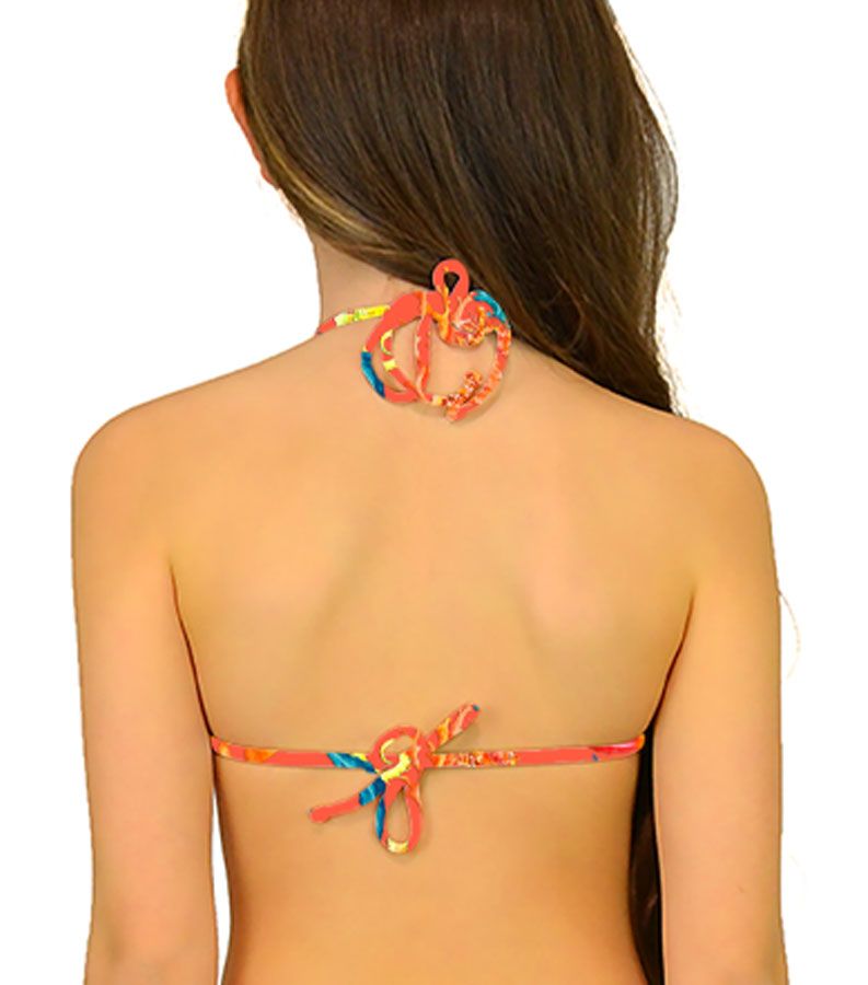 Zeybra TRIANGOLO BAMBINA REVERSIBILE CORALLI ORANGE