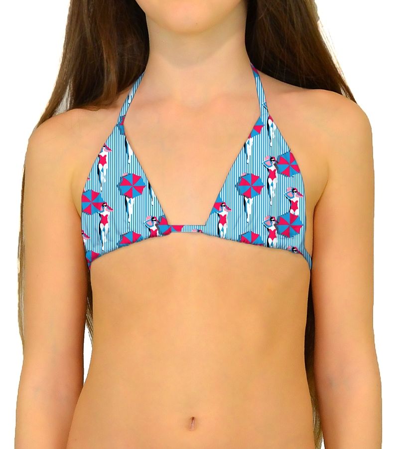 Zeybra TRIANGOLO BAMBINA REVERSIBILE OMBRELLONI HAWAY