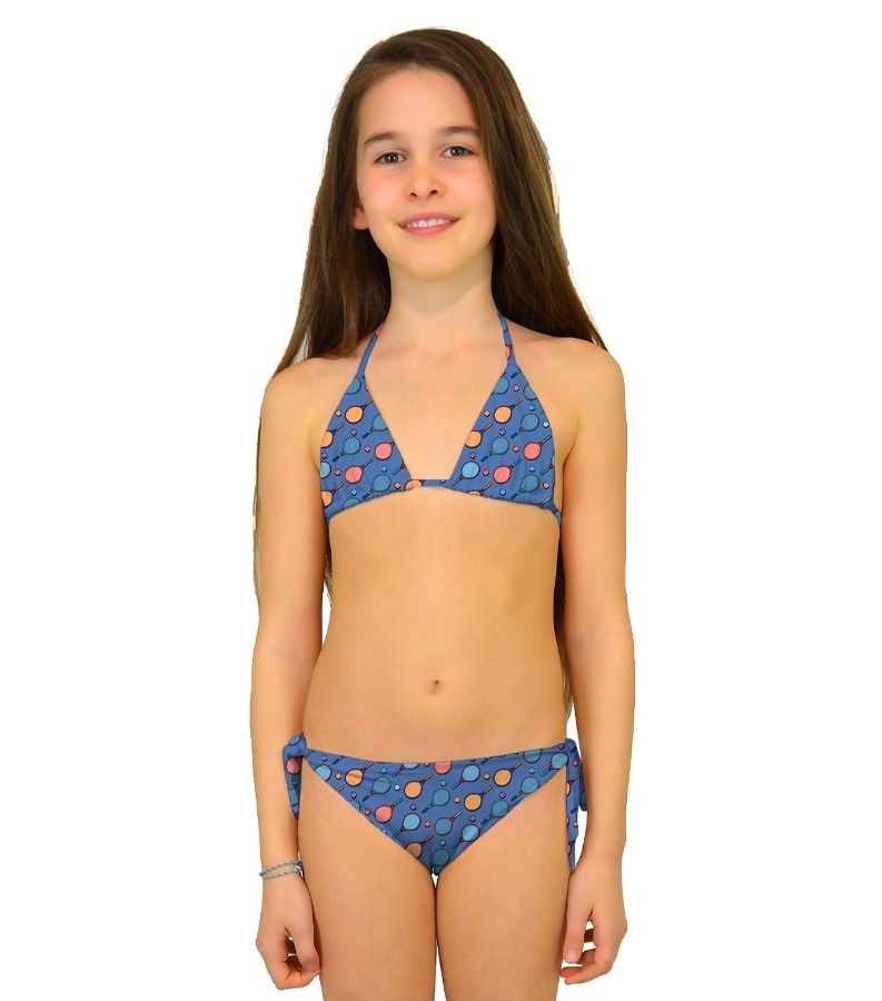 Zeybra TRIANGOLO BAMBINA REVERSIBILE TENNIS COBALTO