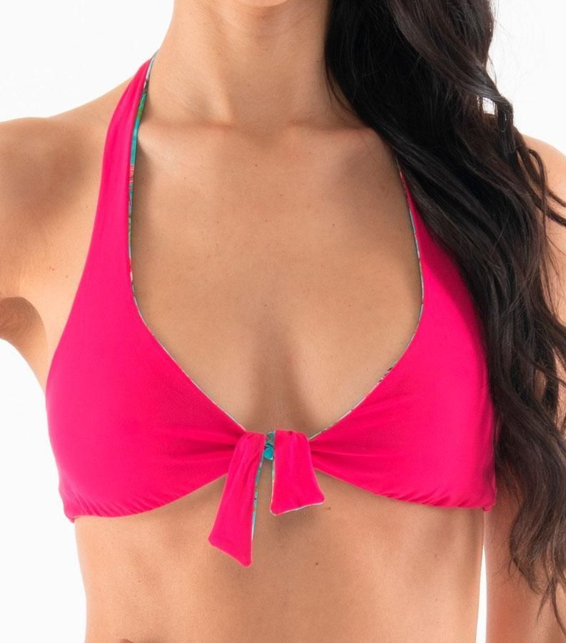 Zeybra TRIANGOLO DONNA VELA REVERSIBILE FENICOTTERI ACQUA