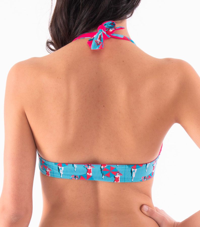 Zeybra TRIANGOLO DONNA VELA REVERSIBILE OMBRELLONI HAWAII