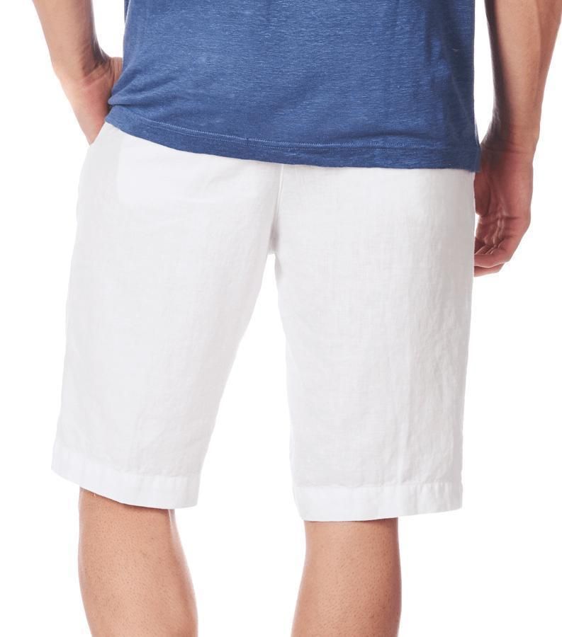 Zeybra BERMUDA UOMO LINO BIANCO
