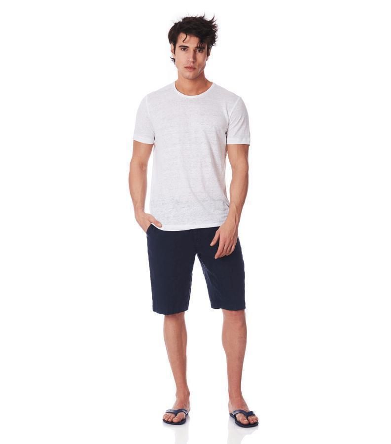 Zeybra BERMUDA UOMO LINO BLU