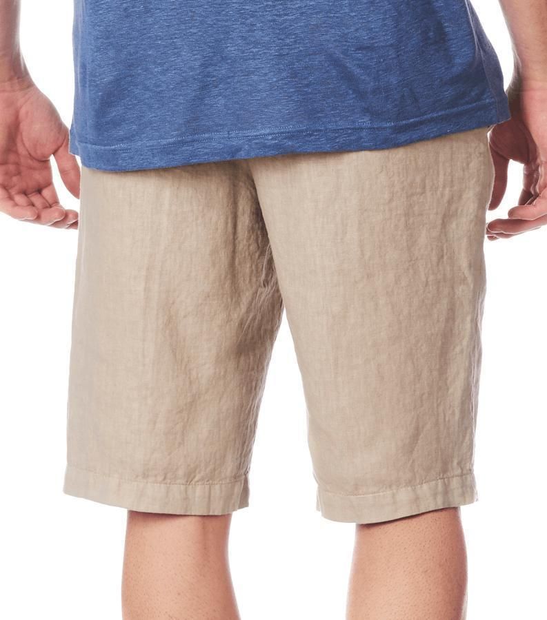 Zeybra BERMUDA UOMO LINO SABBIA