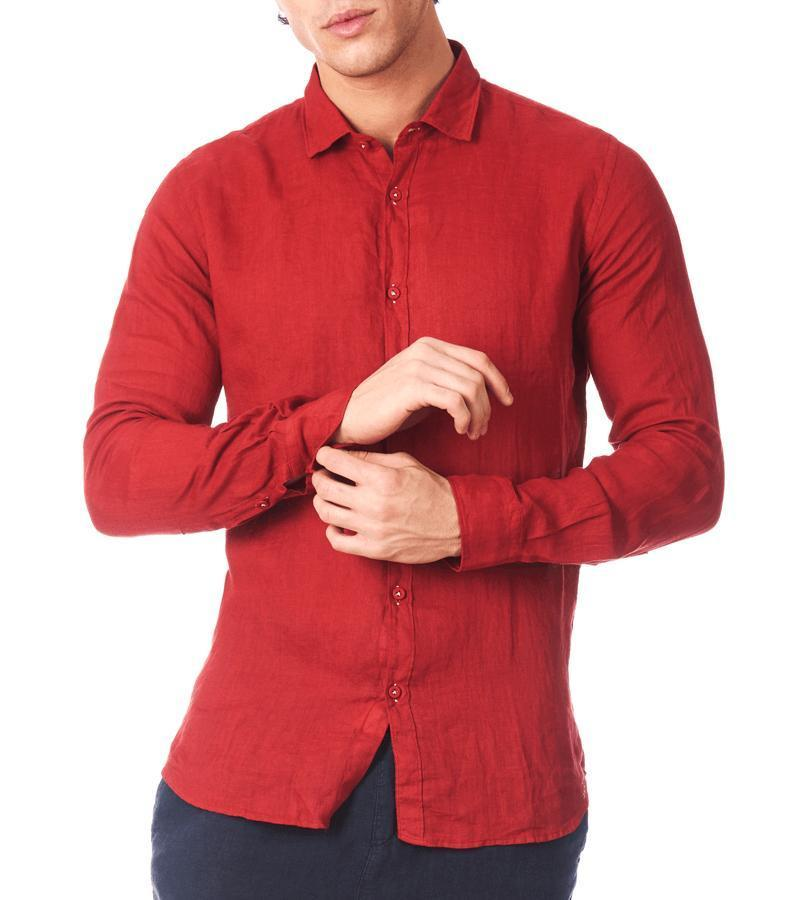 Zeybra CAMICIA UOMO LINO