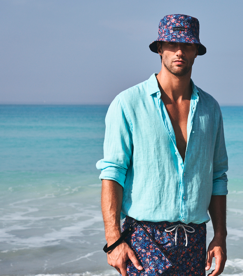 Zeybra CAPPELLO DA PESCATORE UNISEX FIORI FLUO