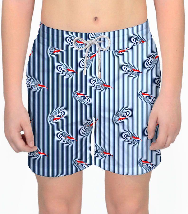 Zeybra COSTUME BAMBINO BARCHE A VELA BLU