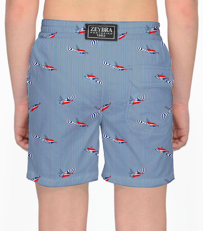 Zeybra COSTUME BAMBINO BARCHE A VELA BLU