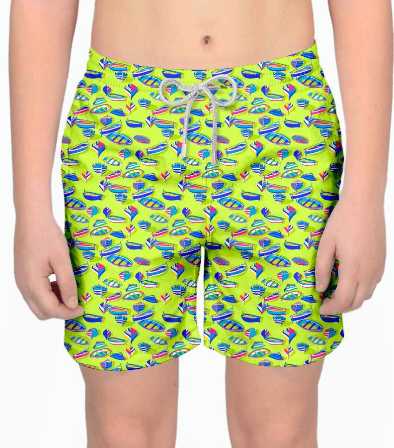 Zeybra COSTUME BAMBINO BARCHE LIME