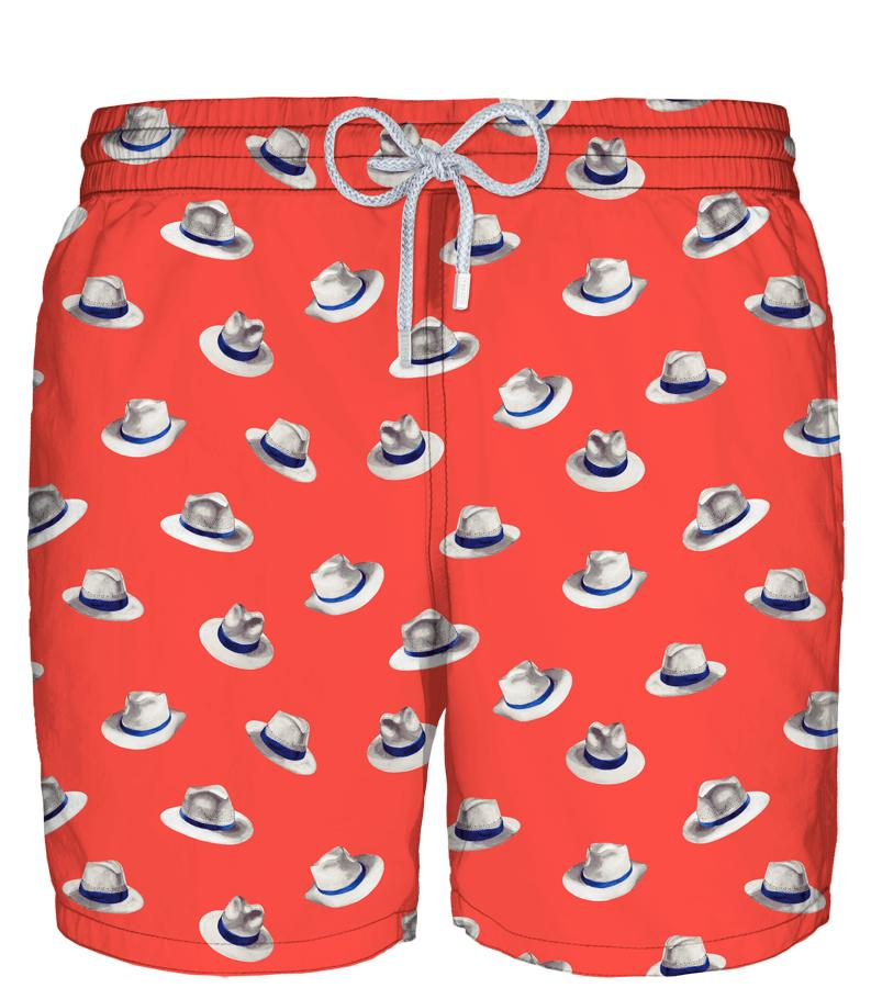 Zeybra COSTUME BAMBINO CAPPELLI CORALLO FLUO