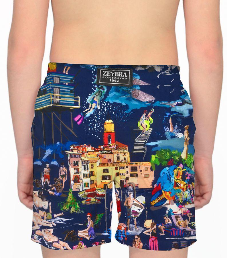 Zeybra COSTUME BAMBINO ESTATE BLU