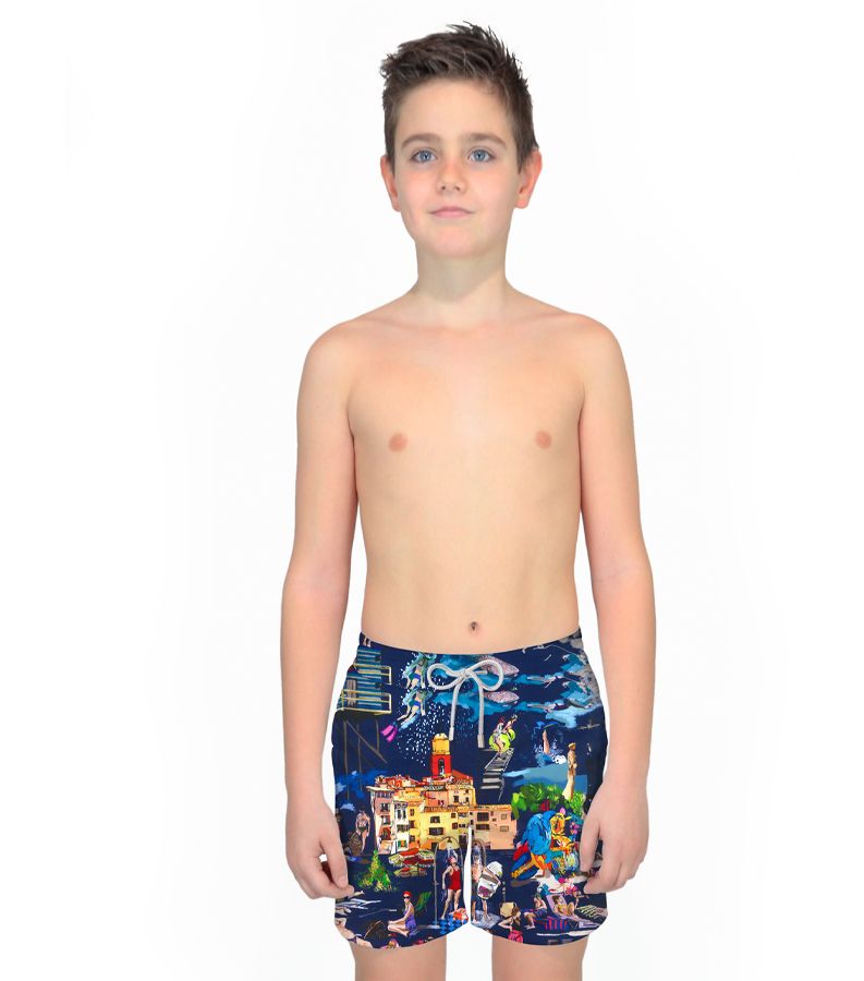 Zeybra COSTUME BAMBINO ESTATE BLU