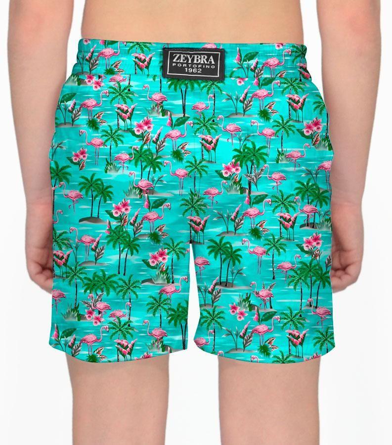 Zeybra COSTUME BAMBINO FENICOTTERI ACQUA