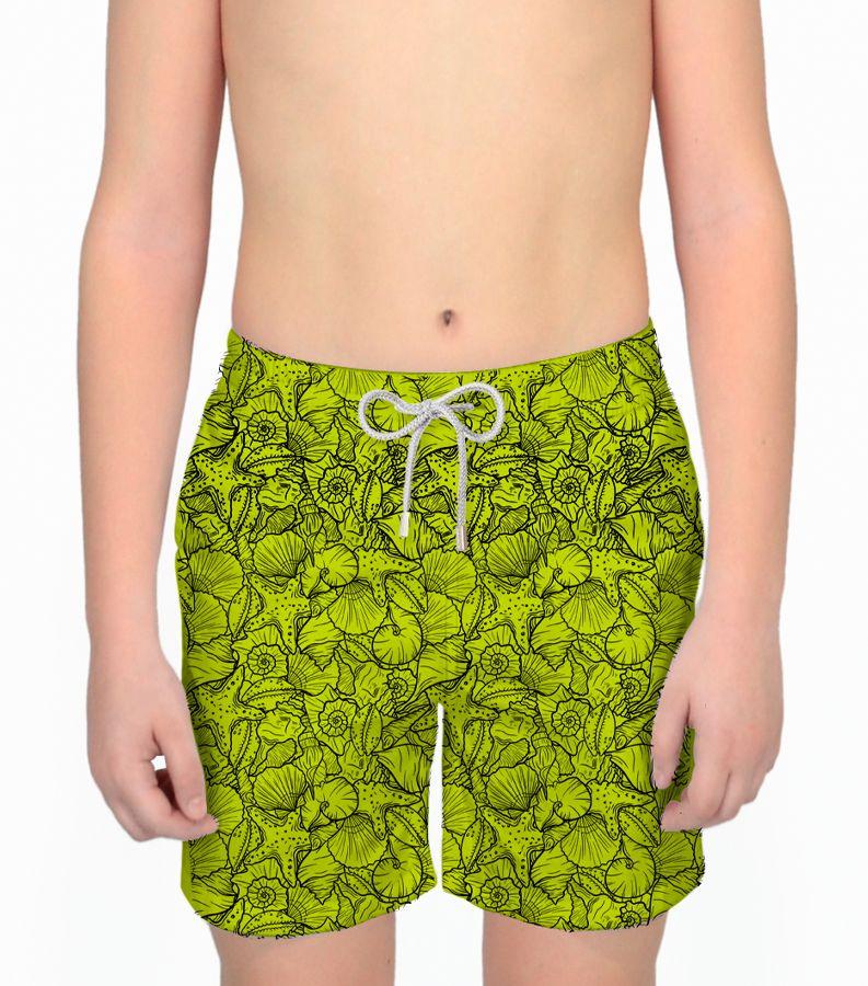 Zeybra COSTUME BAMBINO FLUO PRINT GIALLO FLUO