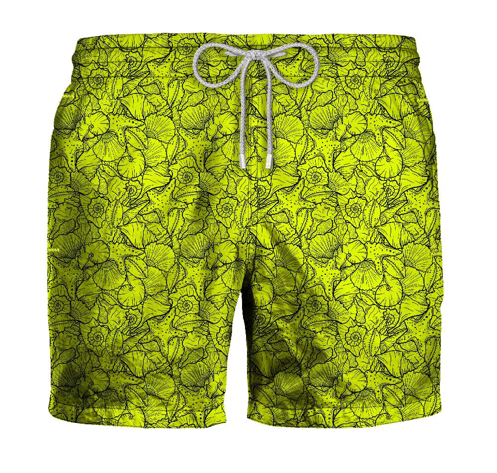 Zeybra COSTUME BAMBINO FLUO PRINT GIALLO FLUO