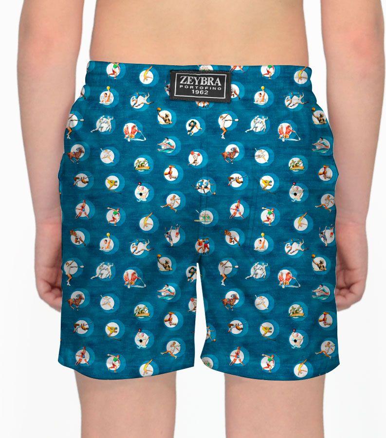 Zeybra COSTUME BAMBINO OLIMPIADI BLU