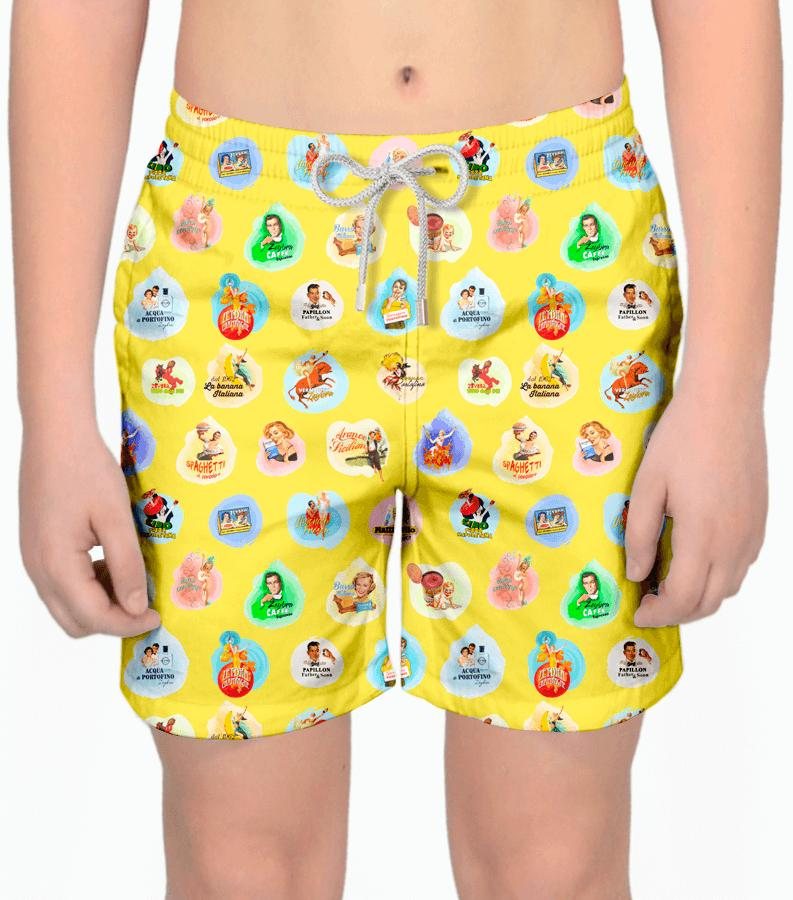 Zeybra COSTUME BAMBINO POSTER CANARINO