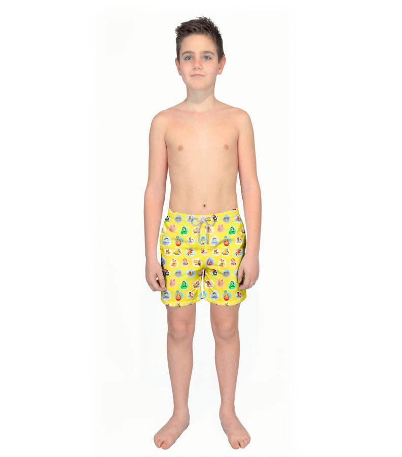 Zeybra COSTUME BAMBINO POSTER CANARINO