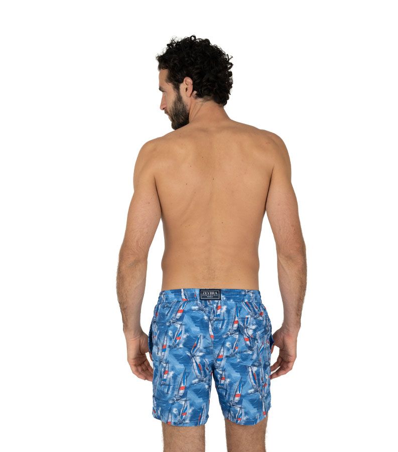 Zeybra COSTUME UOMO BARCHE A VELA RECYCLED