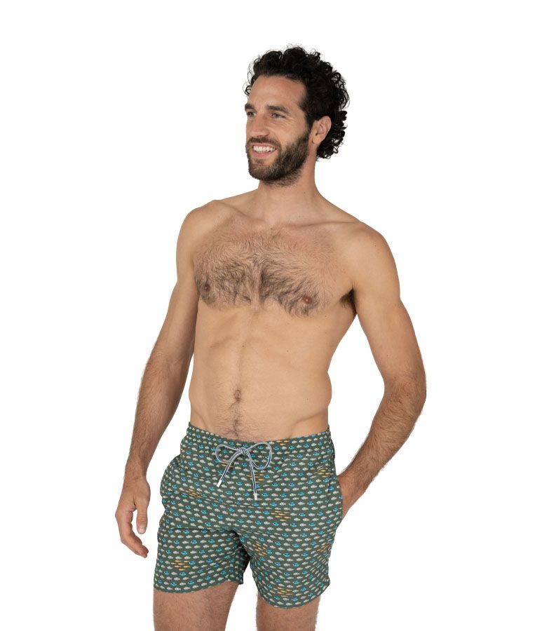 Zeybra COSTUME UOMO BRANCO PESCI MILITY