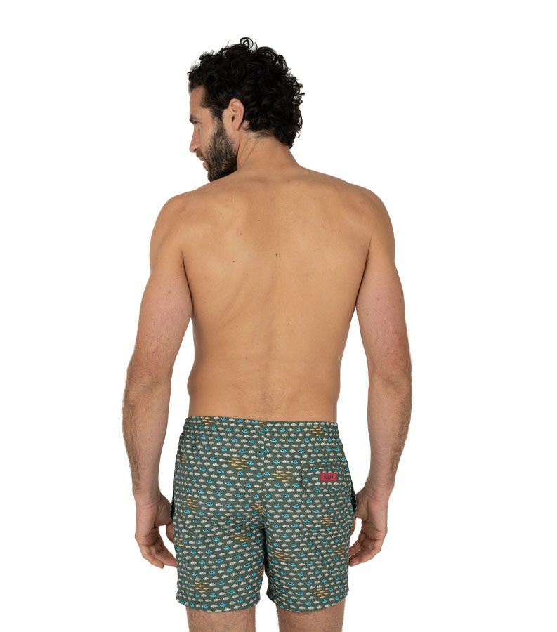 Zeybra COSTUME UOMO BRANCO PESCI MILITY