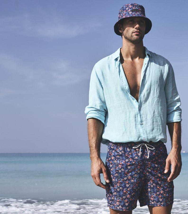 Zeybra COSTUME UOMO FIORI FLUO RECYCLED