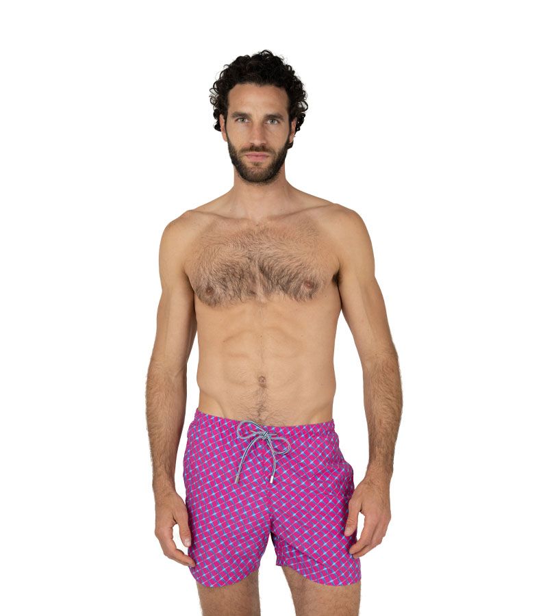 Zeybra COSTUME UOMO FLAMINGO FLY FUXIA