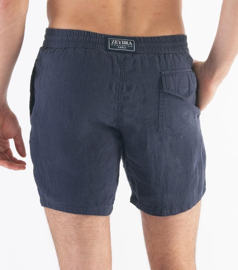 Zeybra COSTUME UOMO LINO BLU