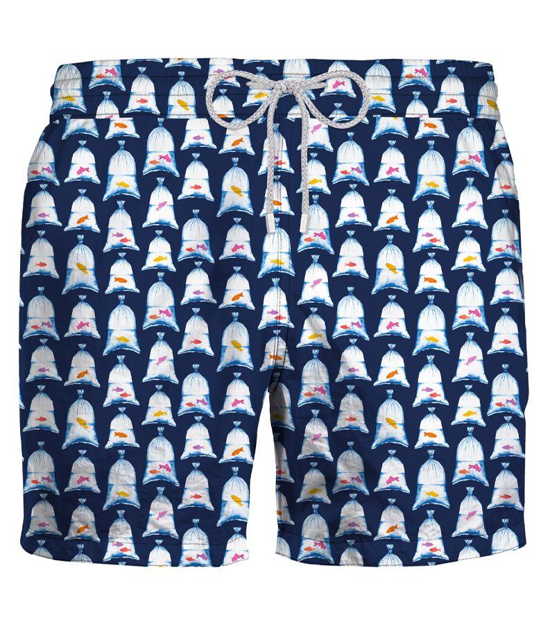 Zeybra COSTUME UOMO PESCI ROSSI RECYCLED