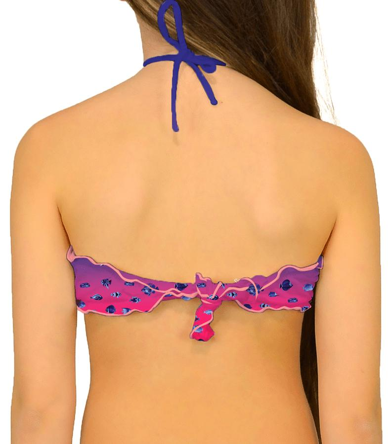 Zeybra FASCIA BAMBINA PESCI SFUMATO CORALLO FLUO