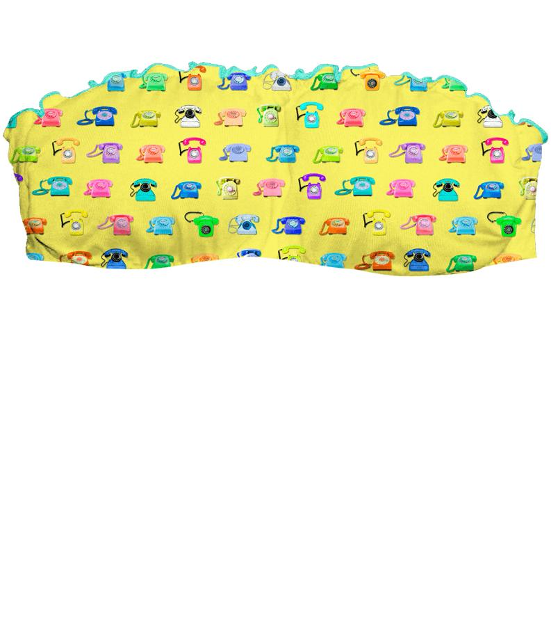 Zeybra FASCIA BAMBINA TELEFONI CANARINO