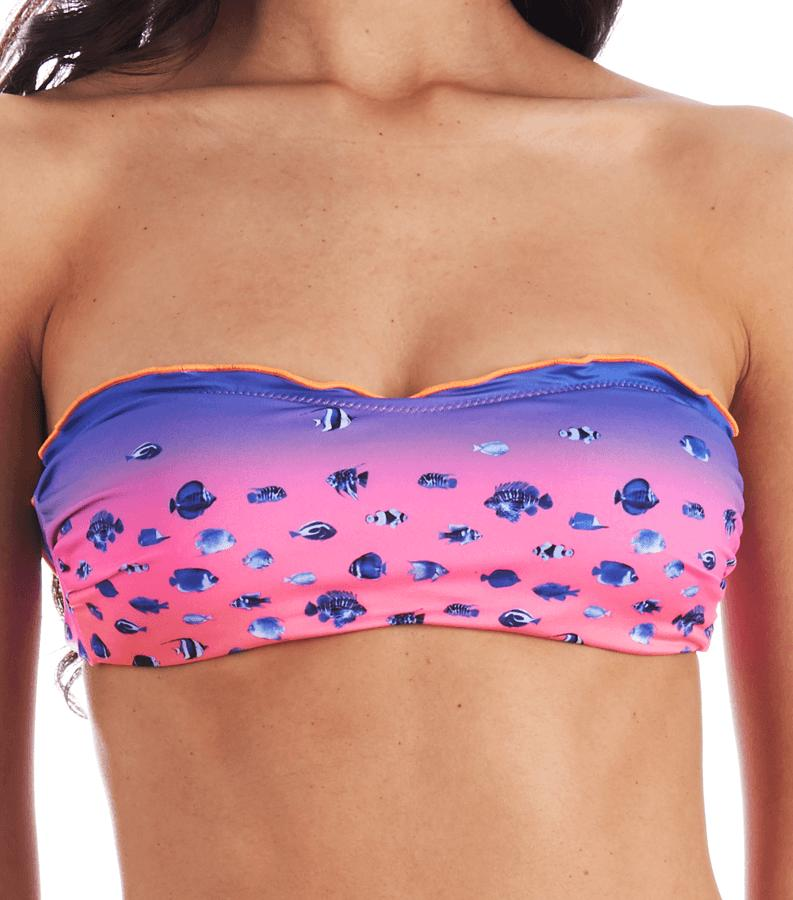 Zeybra FASCIA DONNA PESCI SFUMATO CORALLO FLUO